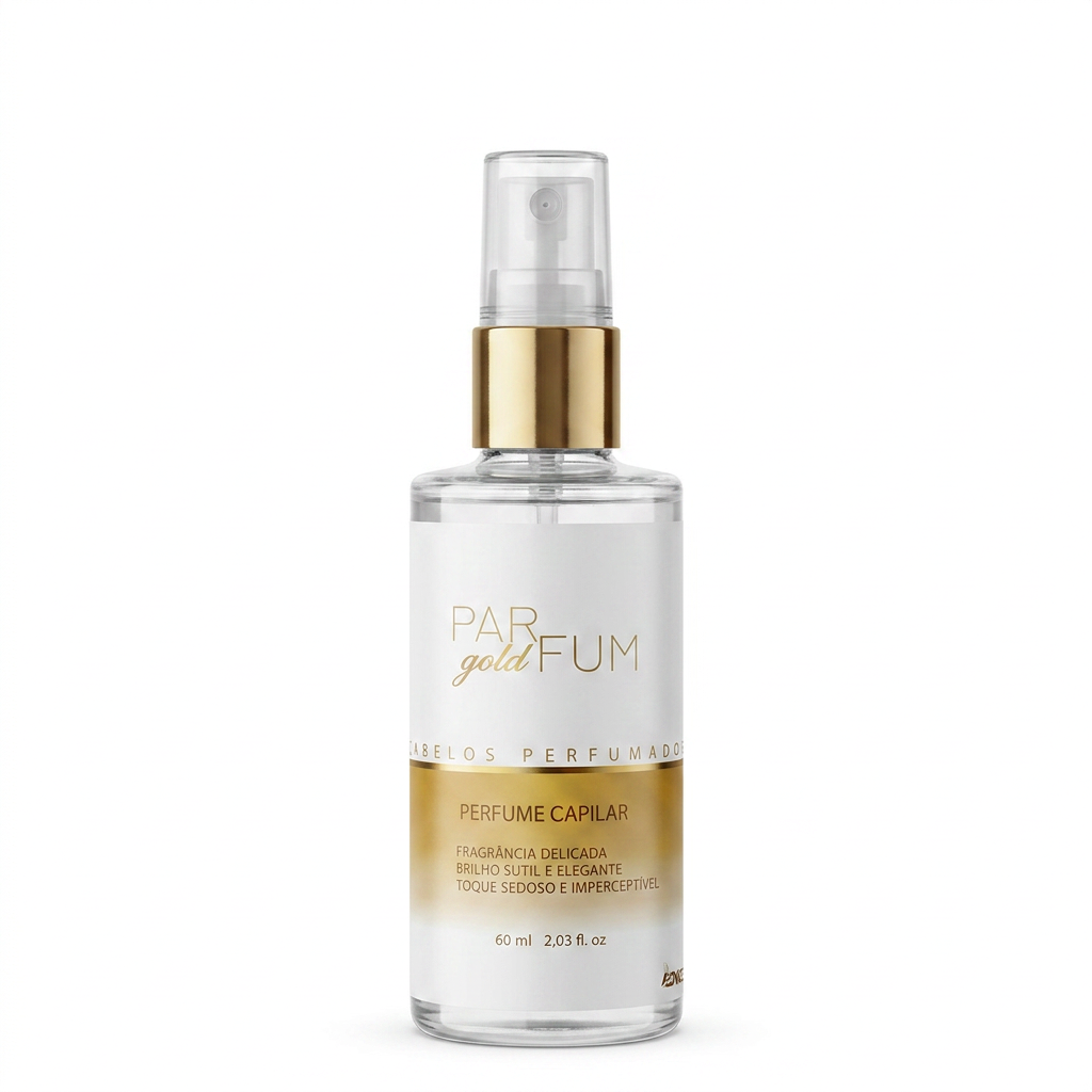 Parfum Gold – Perfume Capilar Premium com Brilho Elegante e Alta Fixação